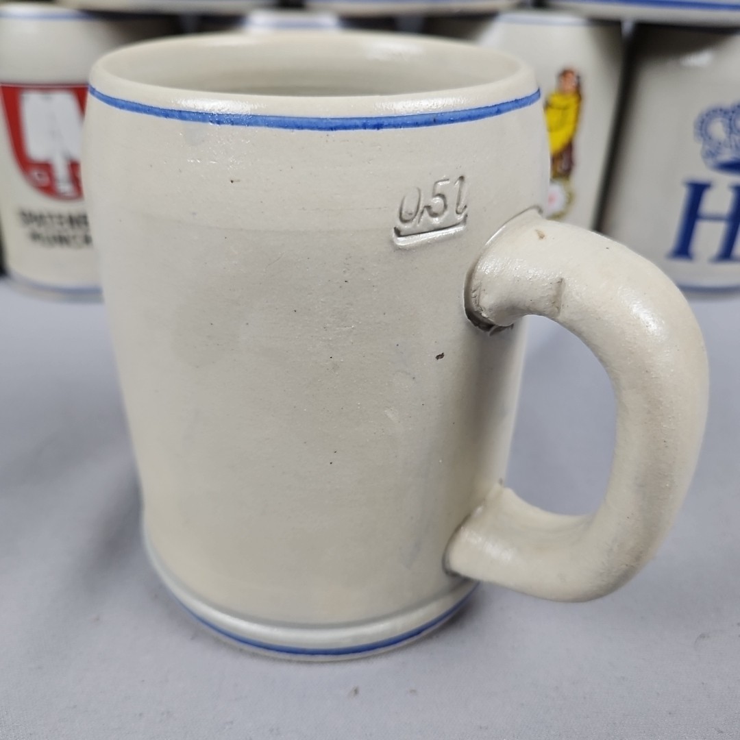 German Brauhaus Beer Stein Stoneware Mug 0.5L Vtg West Germany – Your Choice