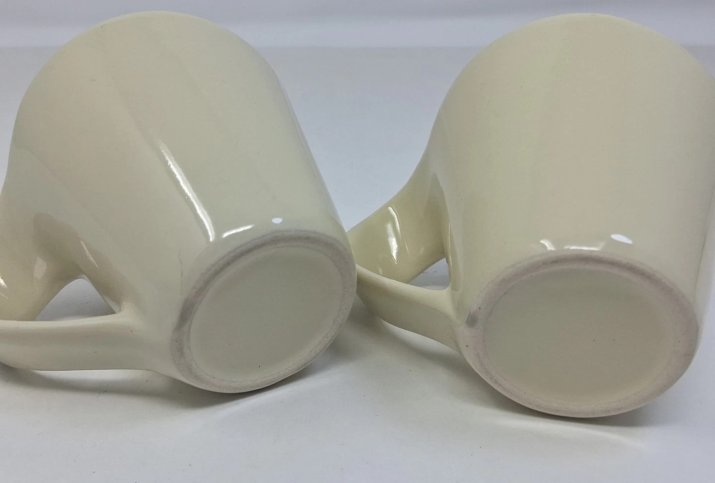 Villeroy & Boch New Wave Demitasse Cup Lot Of 2 Espresso Pale Yellow Mini 2.75″