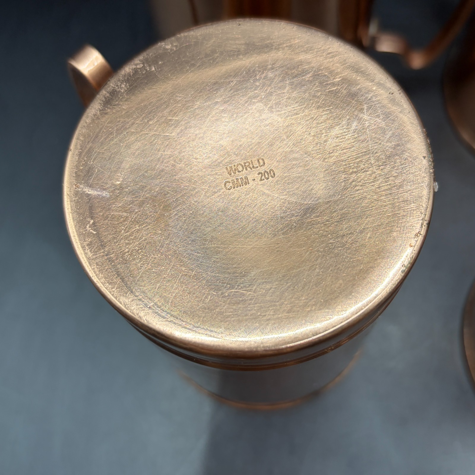 Set Of 6 Libbey CMM-200 12 oz. Copper Moscow Mule Mugs