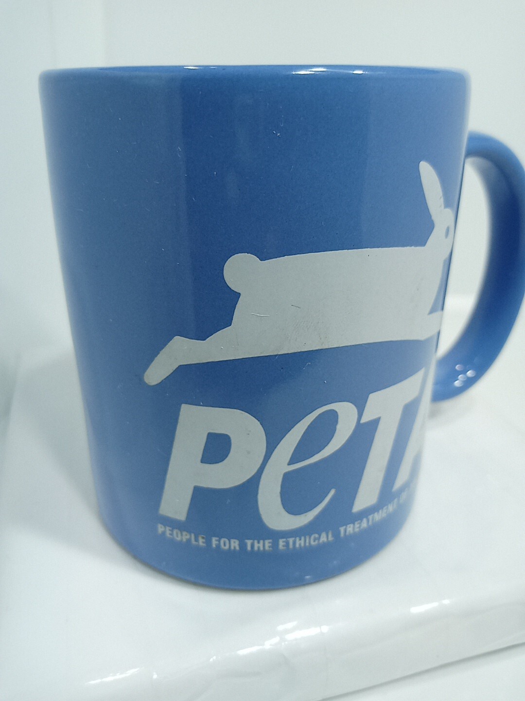 PETA COFFEE MUG. PETA MUG. PETA Art Deco Mug. B310