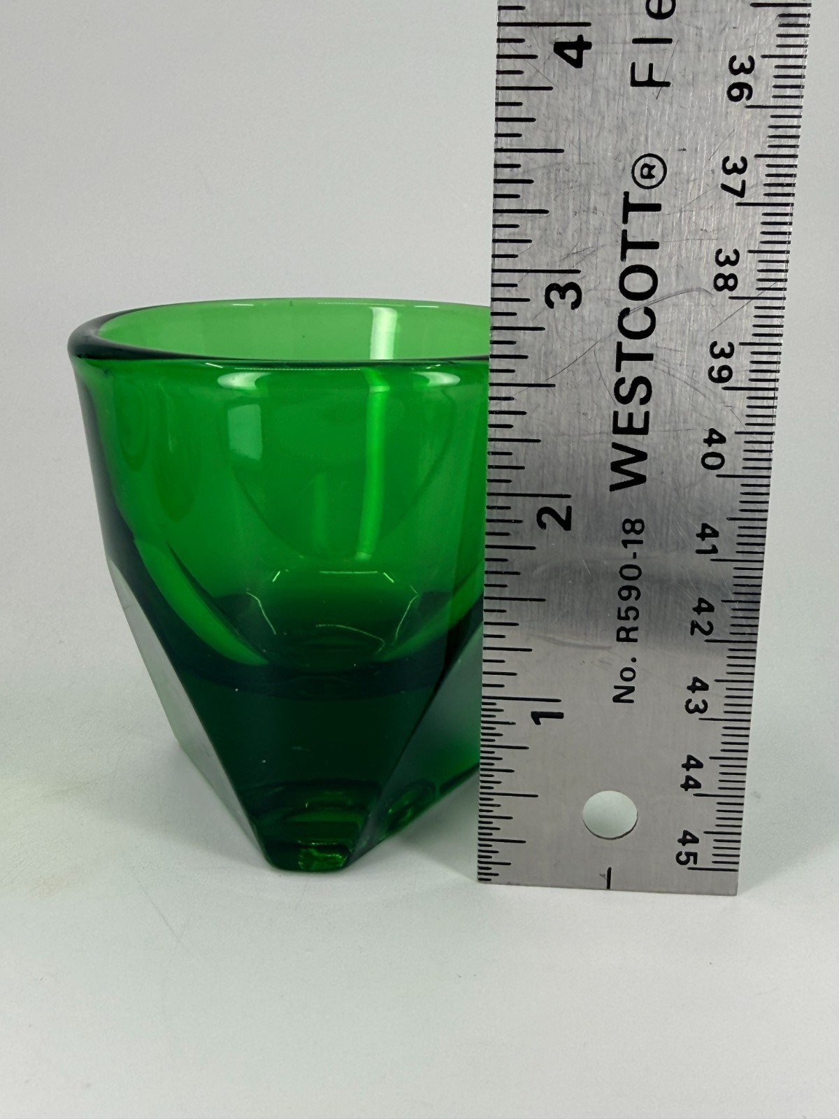1 notNeutral Vero Glass Emerald Espresso Glass Green Coffee Shot Glass