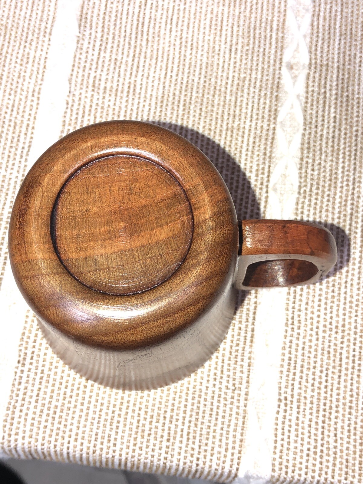 1PCS Wooden Coffee Mug Handmade Water Tea Cup 250ML Solid Jujube wood Beer Mug
