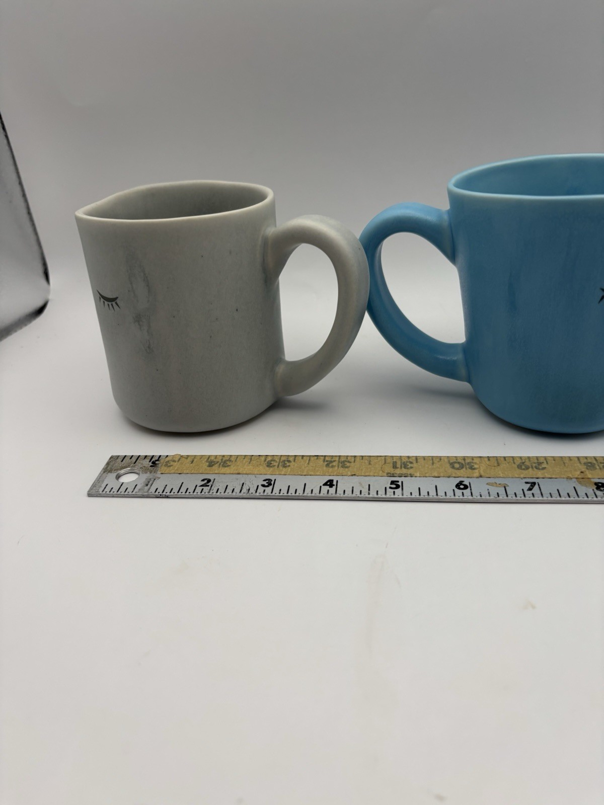 Uncommon Goods “The Kissing Mugs” Set of 2 Couples Coffee Mugs – Cute Gift