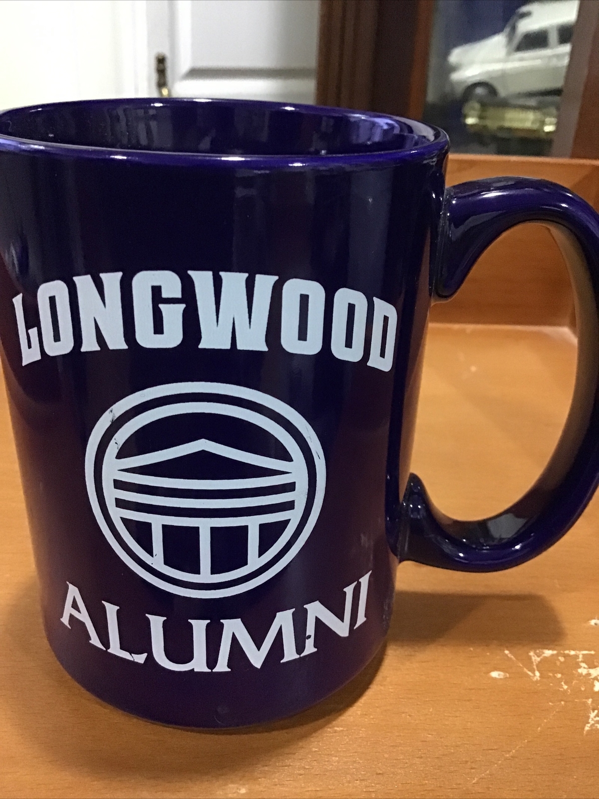 LONGWOOD UNIVERSITY ALUMNI COFFEE MUG. Art Deco Print Mug. B150