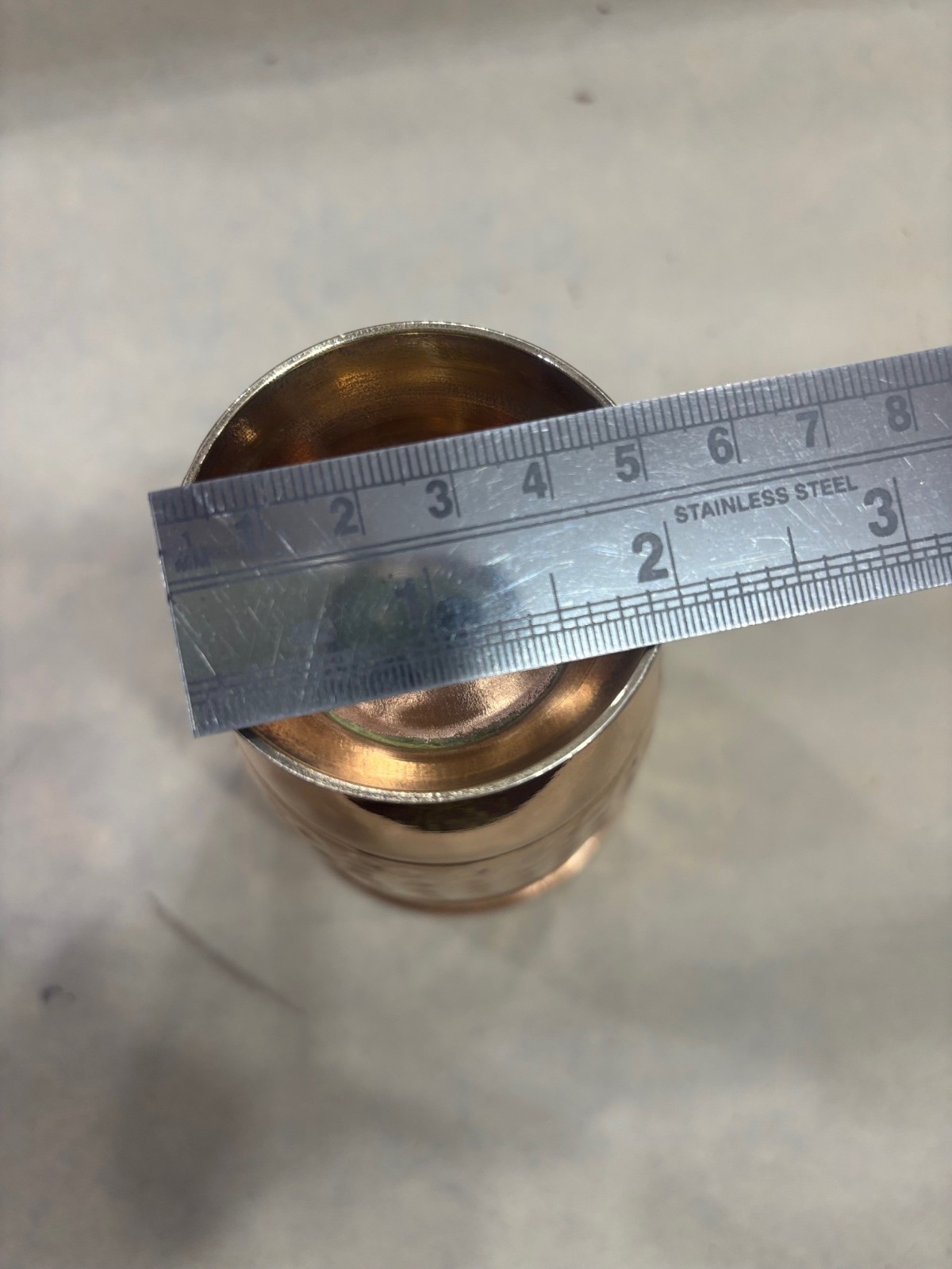 2 Cup Pure Authentic 100% Copper Drinking Cup Ayurvedic Water Traditional