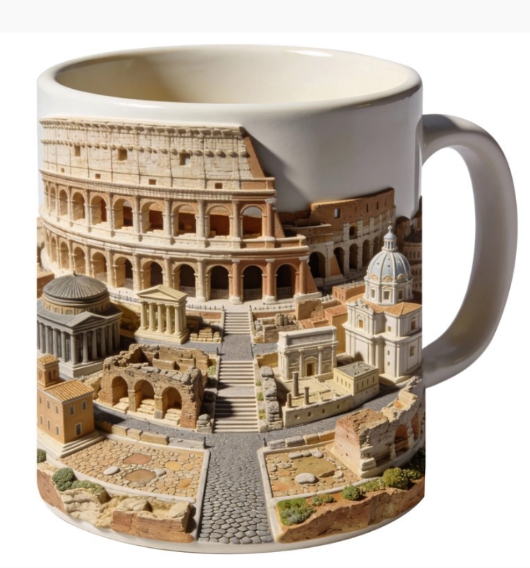 Rome Travel Destination Mug – Personalized Gifts For Travel Lovers Gift Ideas Fo