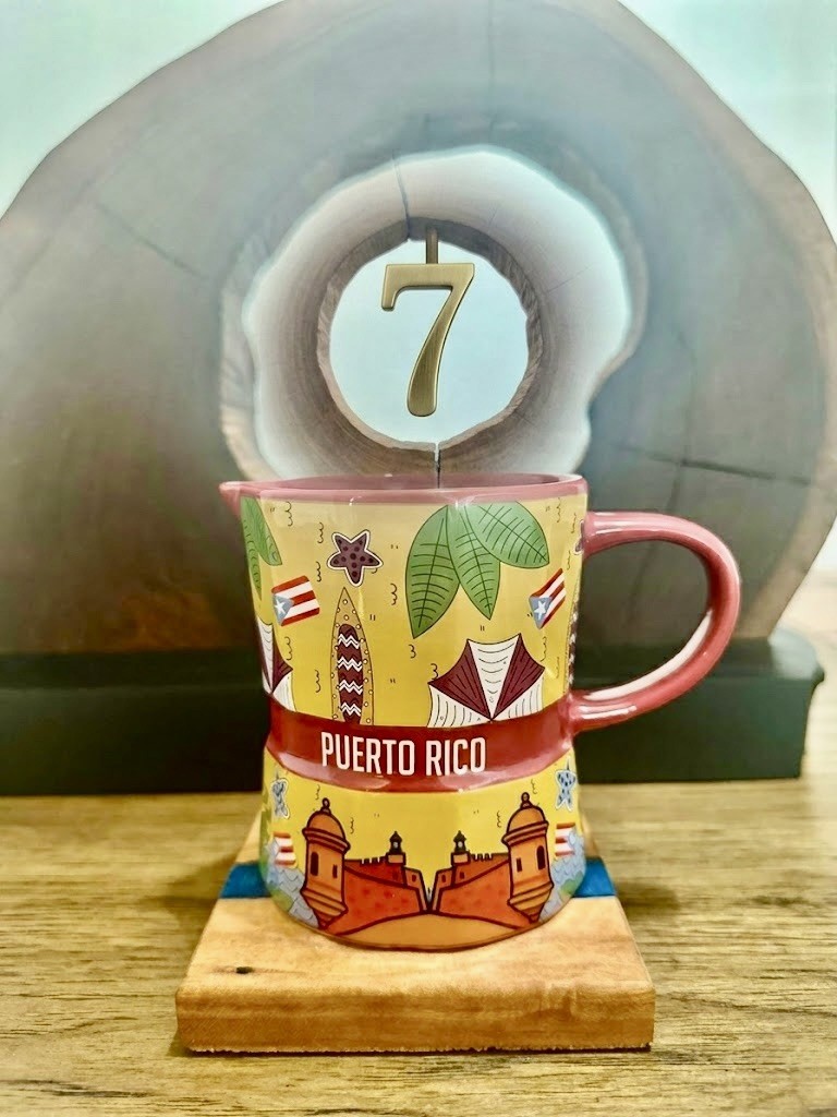 Taza Greca Puerto Rico | Choose 1 of 8 Designs | Greca Coffee Mug