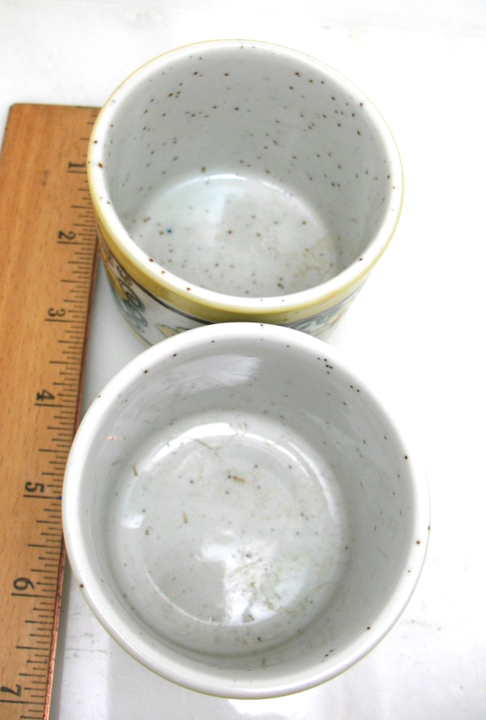 VTG Flower Tumbler Cup Teacup Mid Century Modern Retro Drinkware OTAGIRI JAPAN