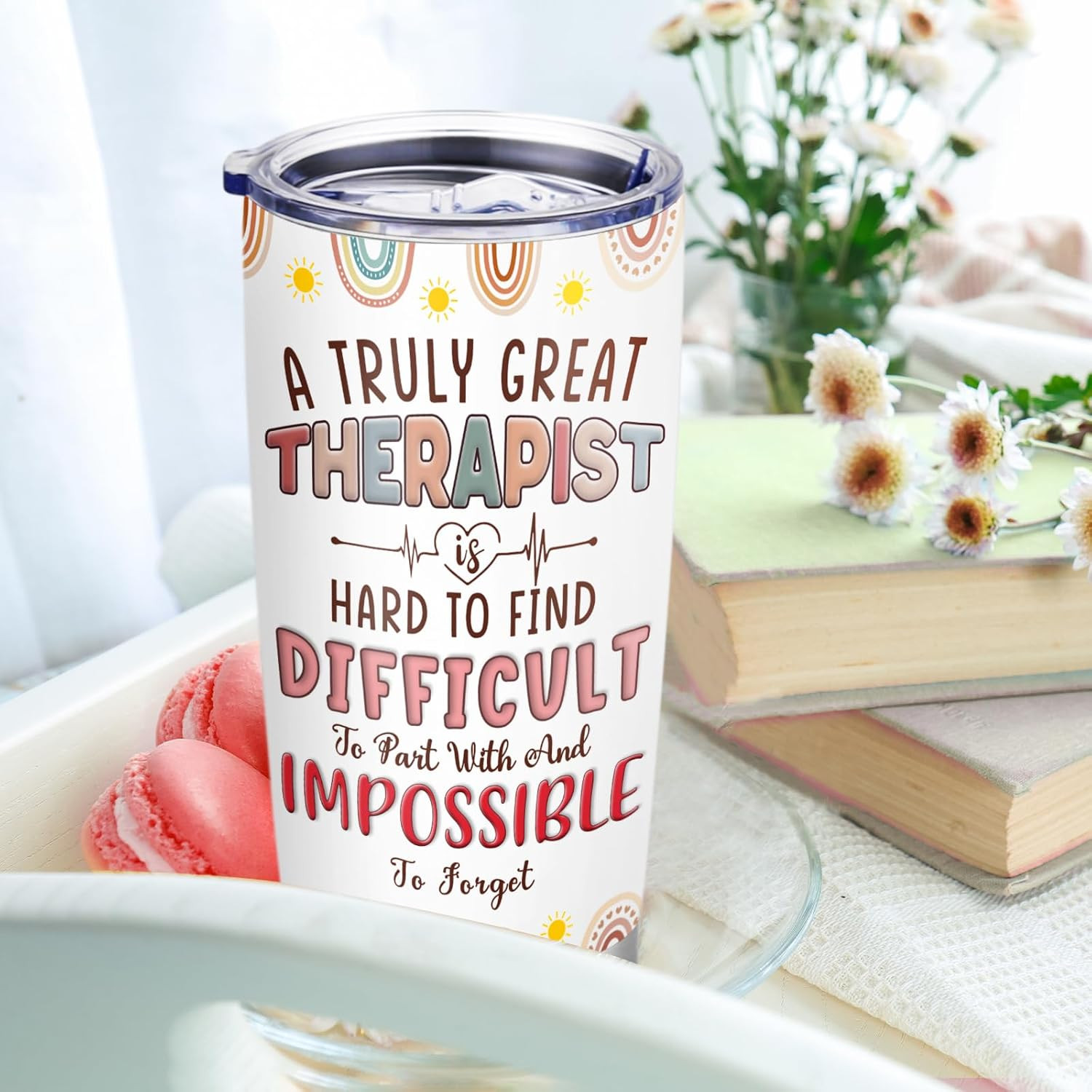Therapist Gifts Tumbler,Respiratory Physical Speech Massage Occupational Mental