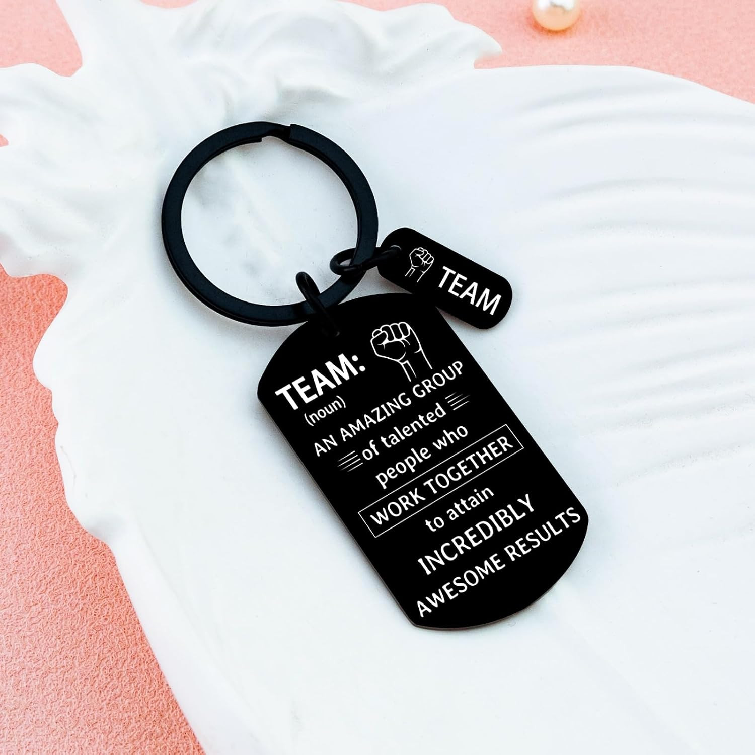 Coworker Stocking Stuffers Team Gift for Coworkers Best Team Ever Keychain Gifts