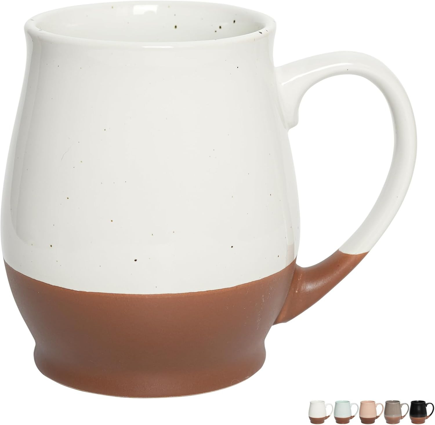 Extra Large Ceramic Coffee Mug, 24 Oz, Dishwasher and Microwave Safe, Big Oversi