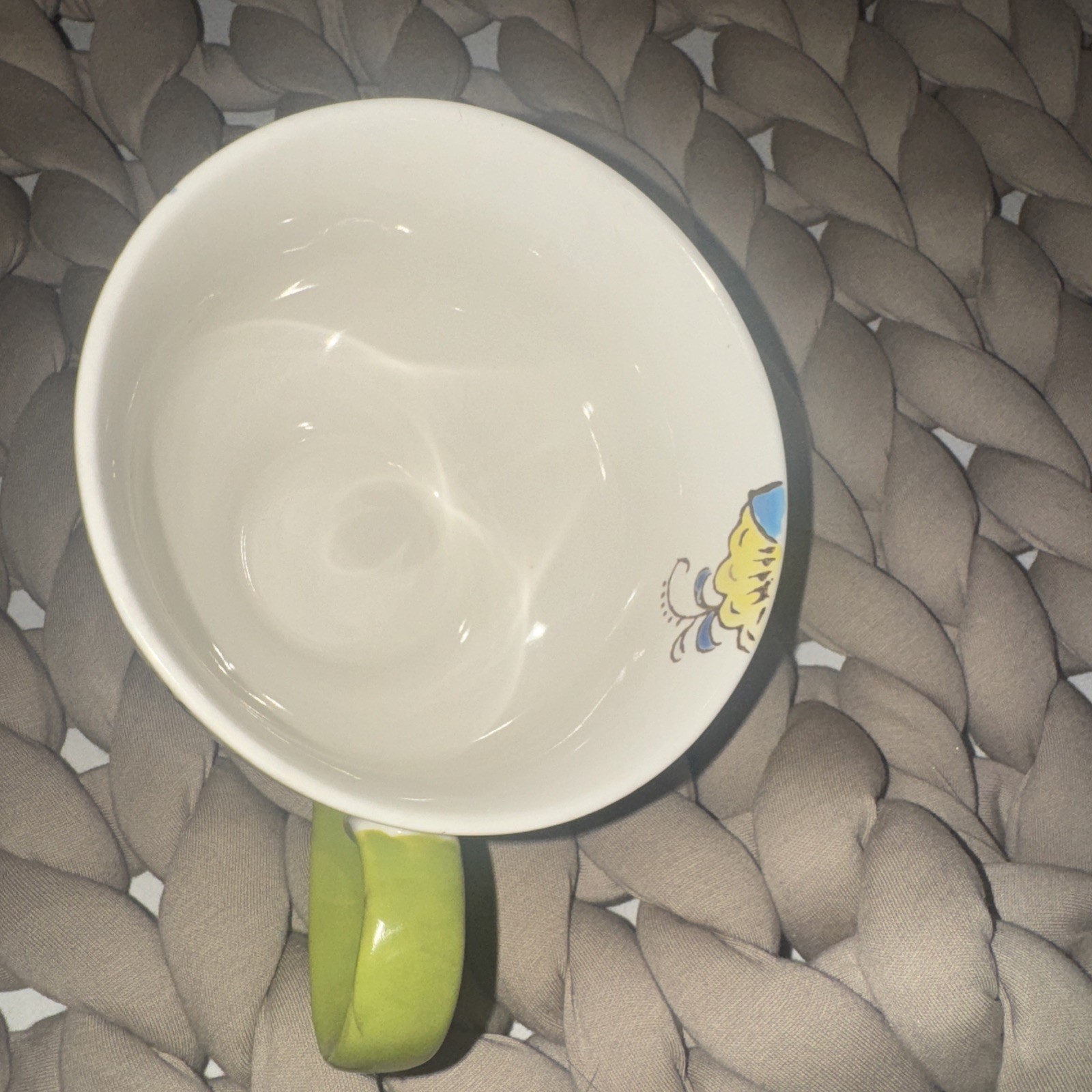 Dutch Wax Anthropologie Pedestal Coffee Mug Cup Footed Boho Coastline Imports