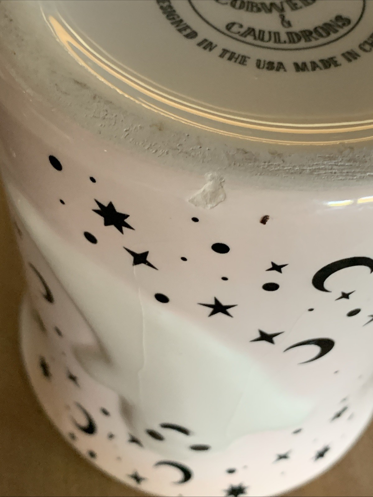 Cobwebs & Cauldrons Ghost Friends Coffee Mug Pink White Halloween Hand Painted