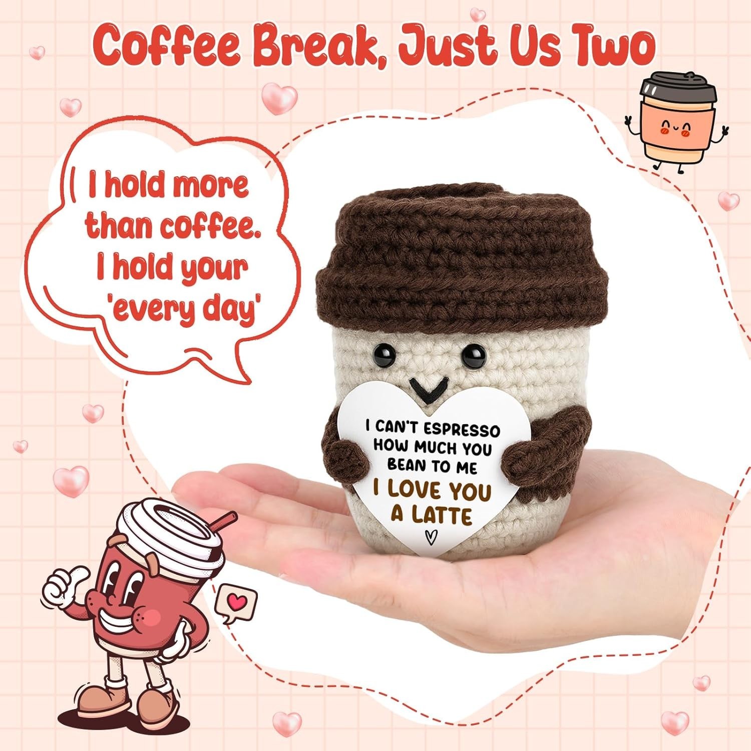 Gifts for Her Him Women Men Anniversary Birthday Coffee Lover Gift Easter Bas…