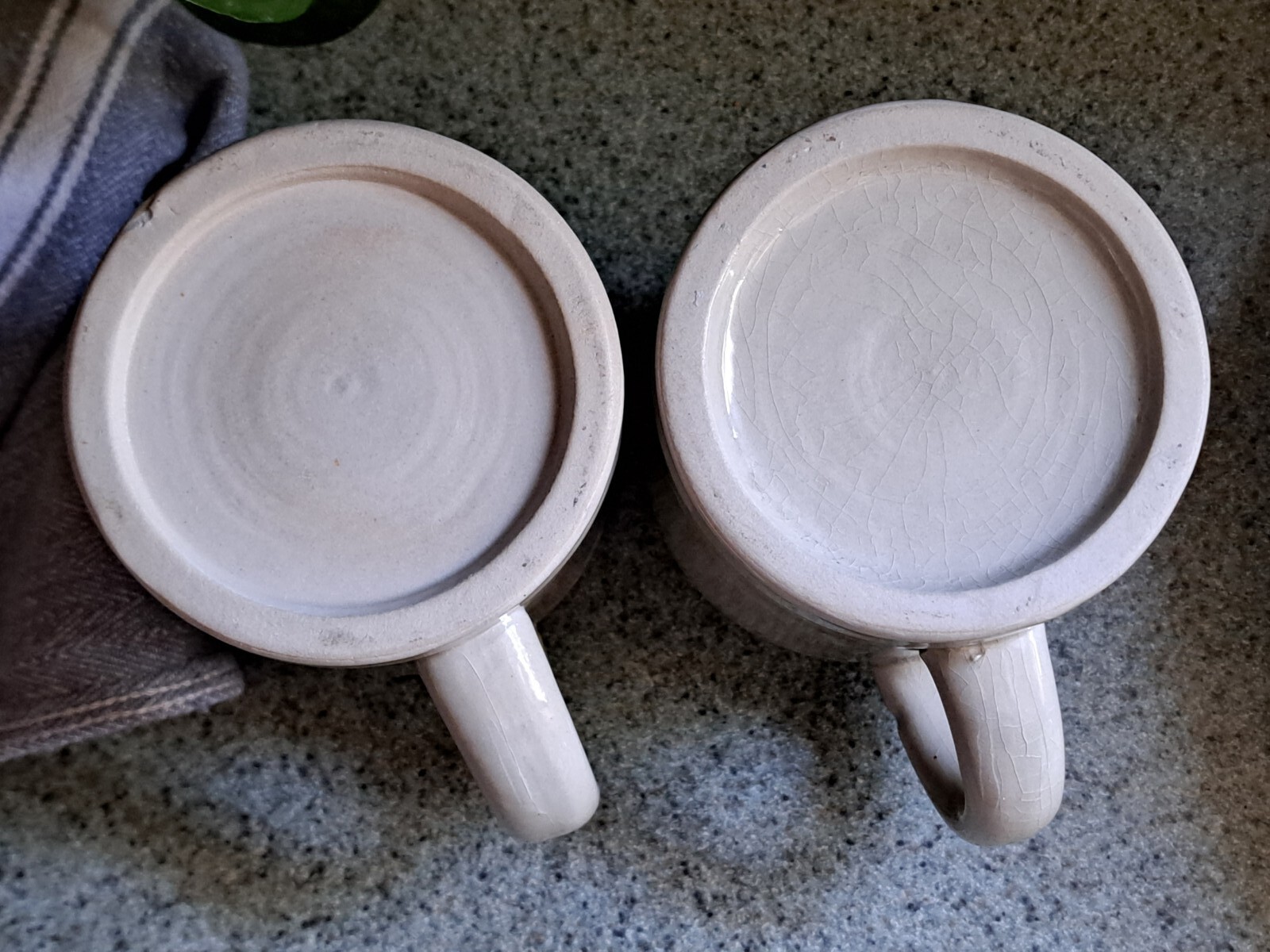 Set Of 2 Prost Mitenand Hürlimann Stein Mugs 0.4l Unique Hidden Cityscape 16oz