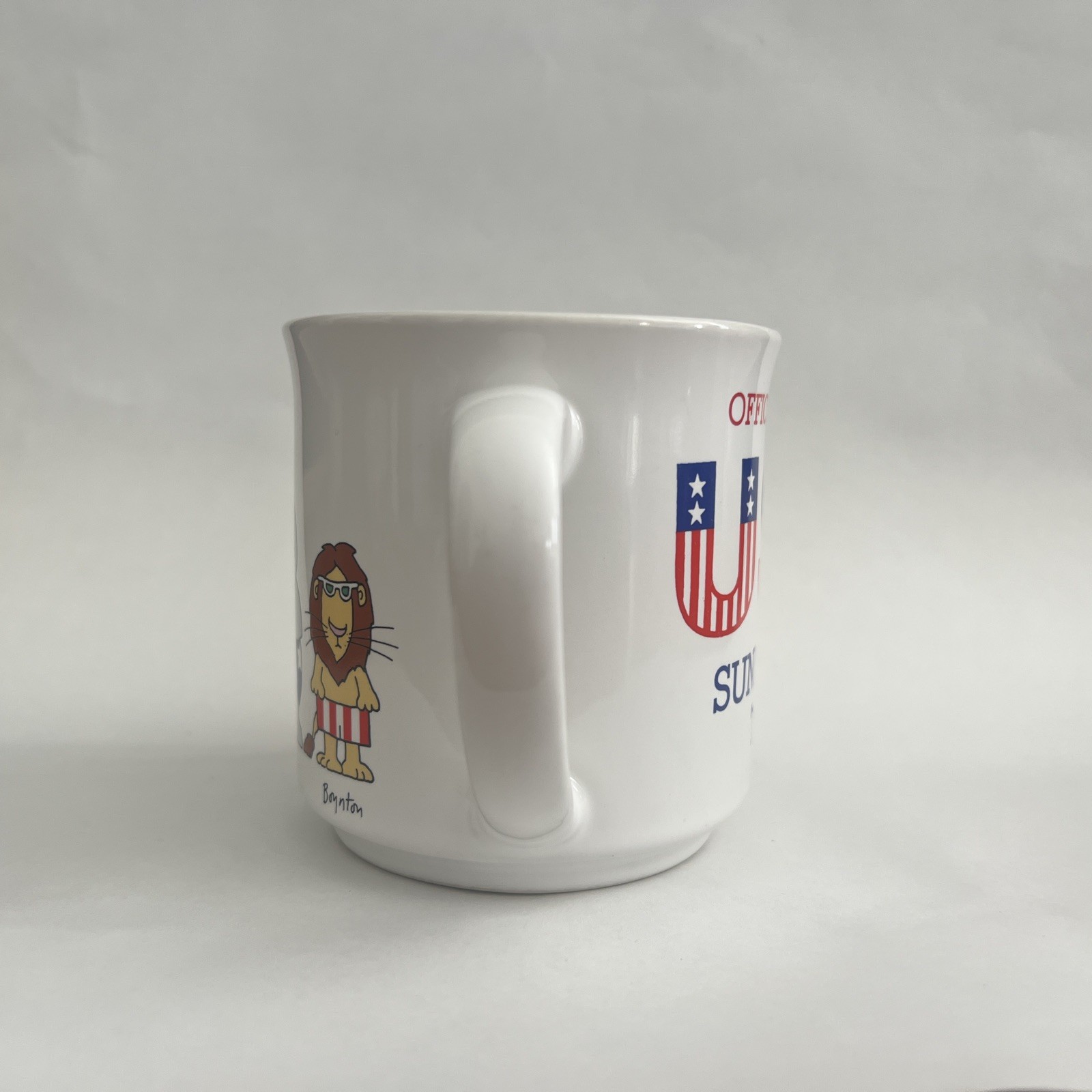 “Official Member USA Sunbathing Team” Mug – Animals In Swimsuits – Sandra Boyton