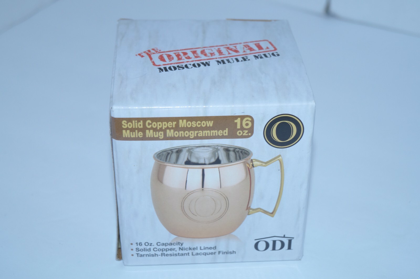 Old Dutch International Monogrammed O Solid Copper The Original Moscow Mule Mug