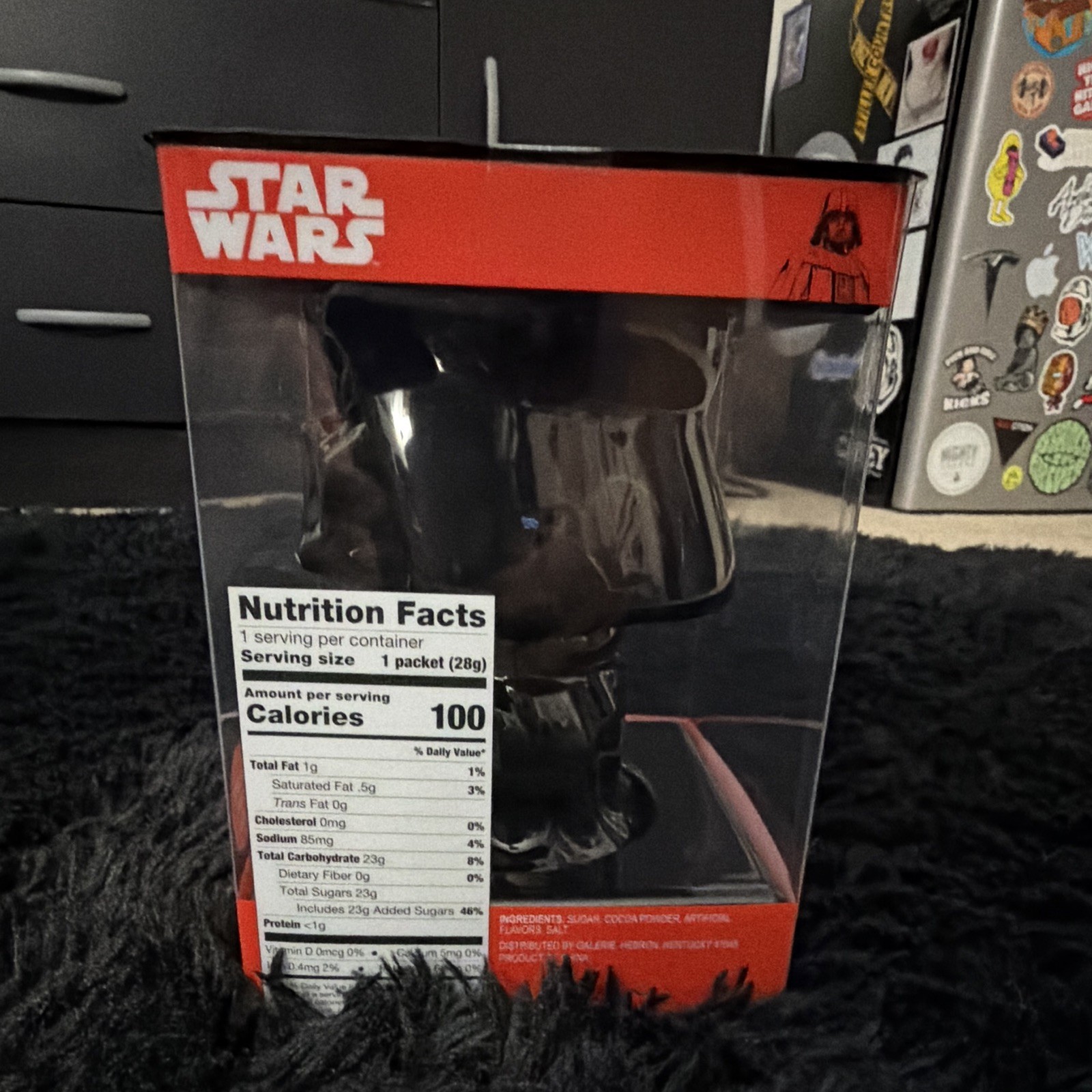 Star Wars Darth Vader Figural Ceramic Goblet, Black Decorated 12 oz
