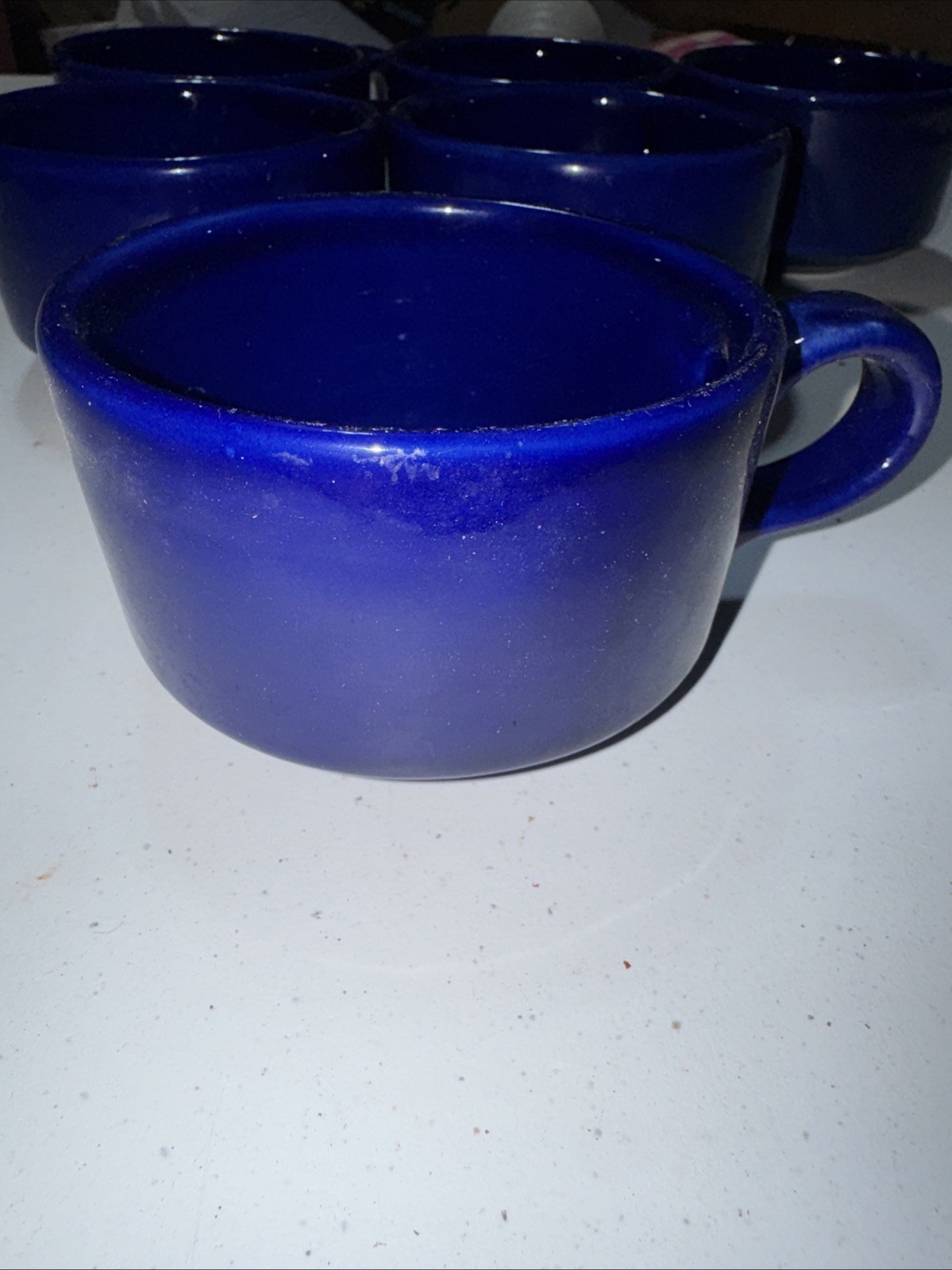 Blue Coffee Mug Set Of 6