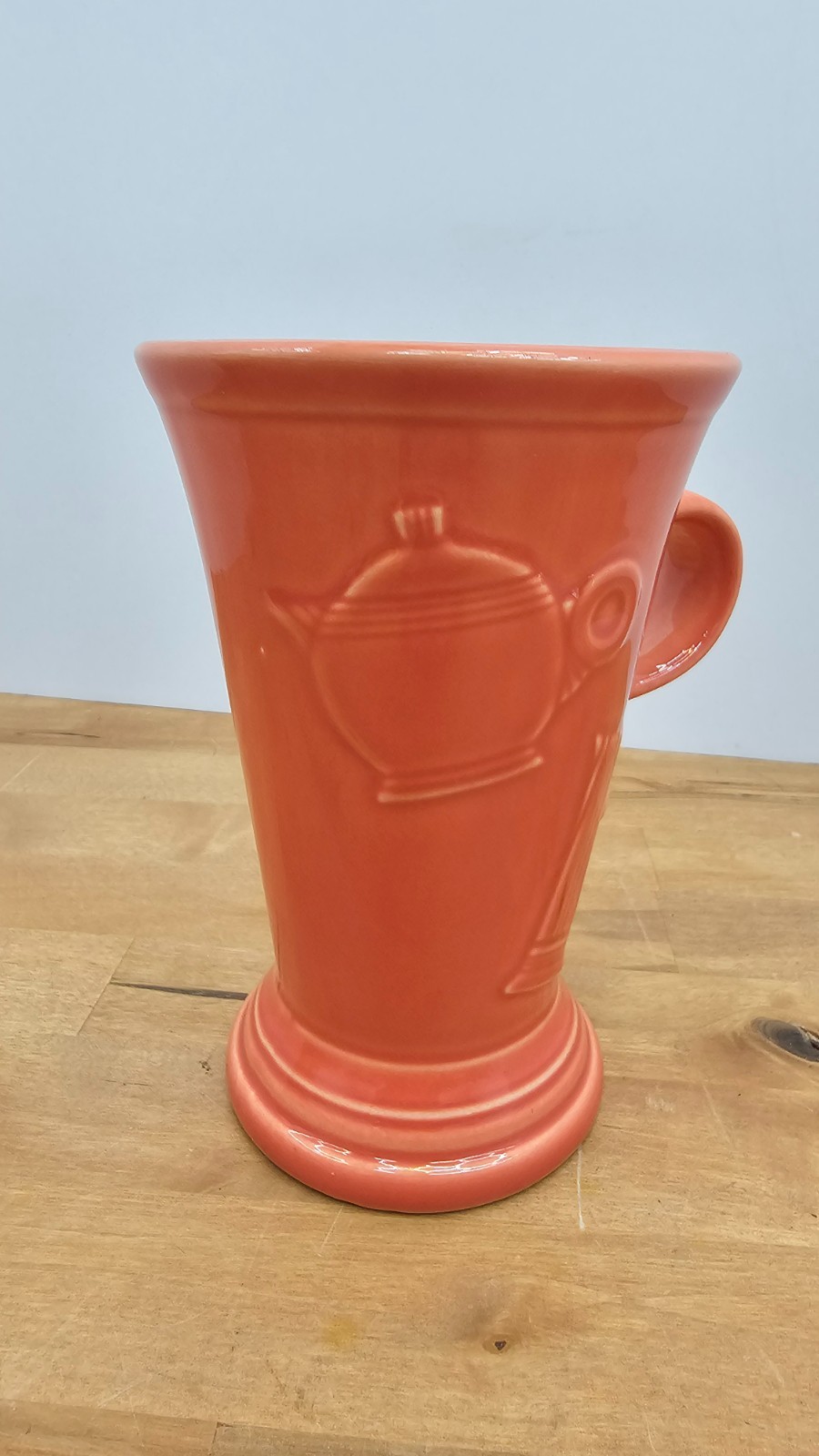 Homer Laughlin Fiesta Fiestaware Persimmon 6″ Pedestal Mug