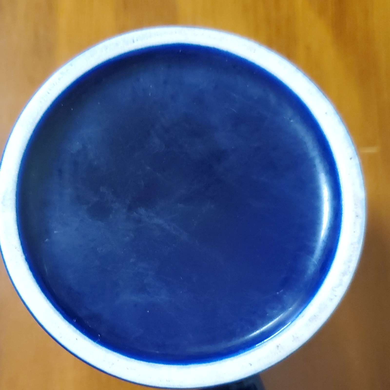 Blue & White Ceramic Coffee or Tea Mug 8 fl oz “Ix tapa MEX” Lizard Mexico Decor