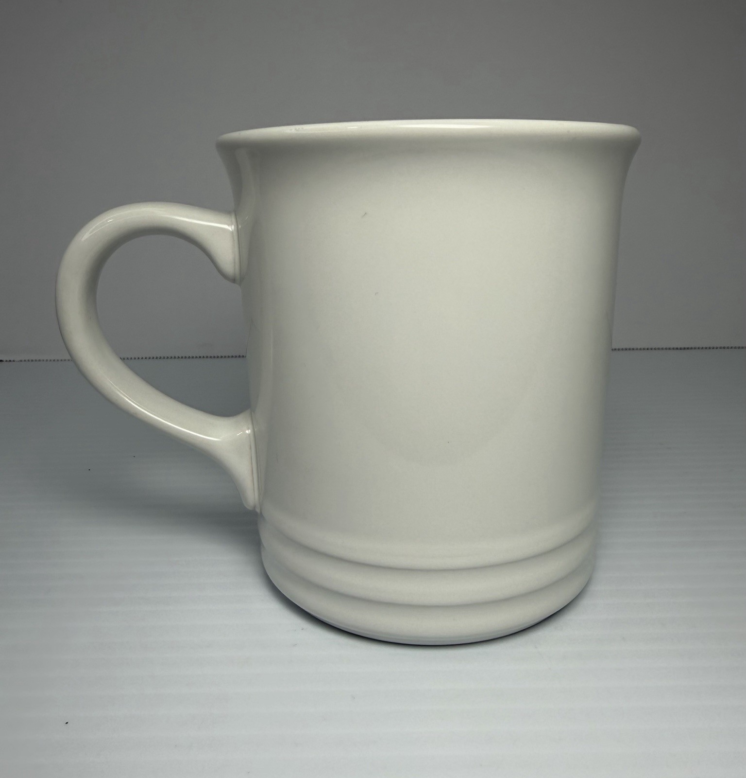 Le Creuset Stoneware Vancouver Mug 14oz. Coffee Cup Ivory White – New