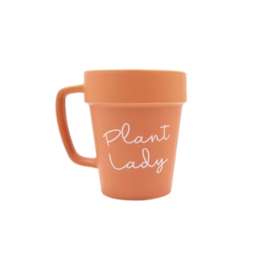 13oz Plant Lady Mug Easy Maintenance: Dishwasher-Safe for convenient cleaning.