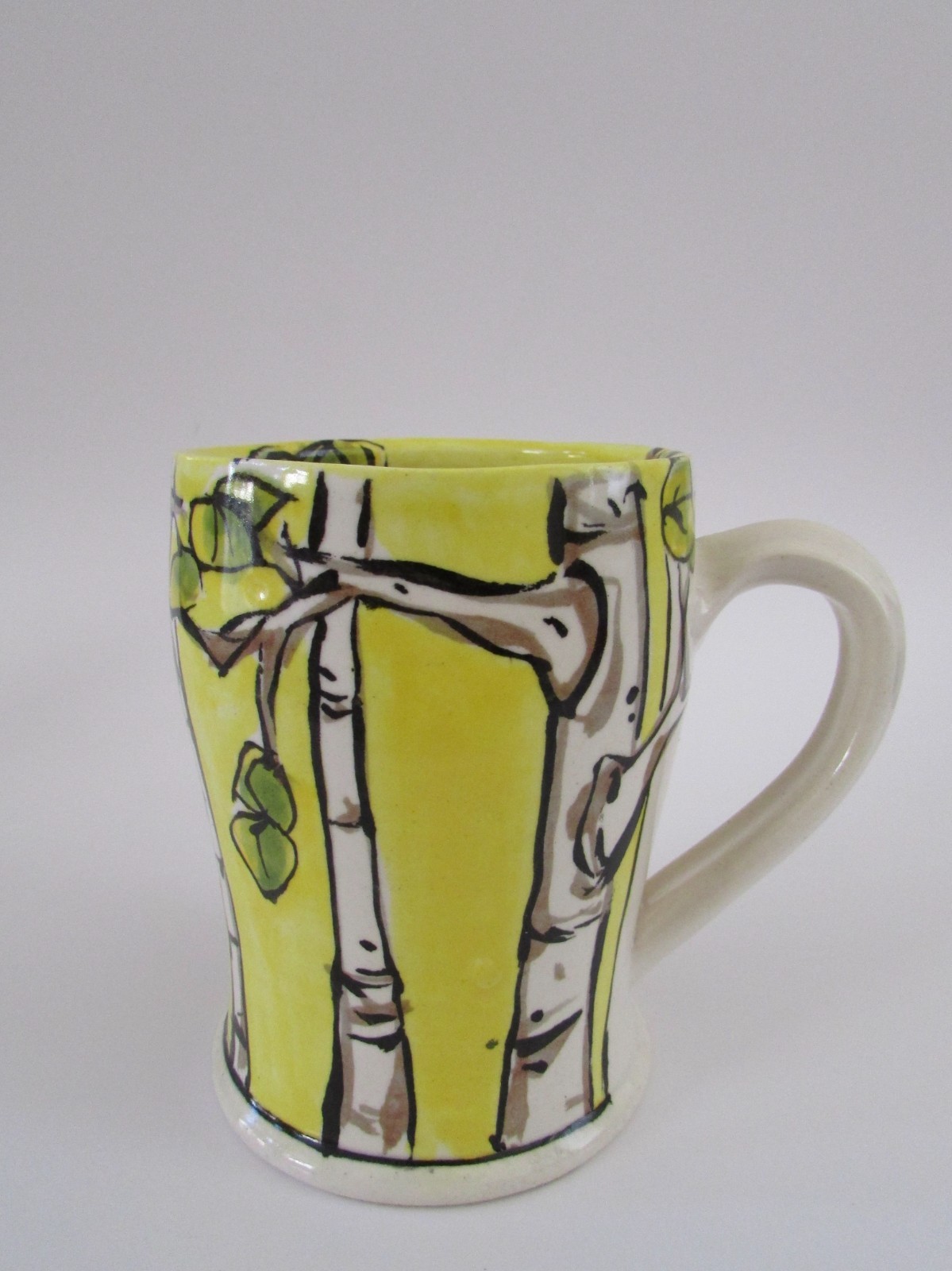 Gail B. Art Studio Pottery Autumn Aspen Trees Aspen, Colorado Coffee Mug