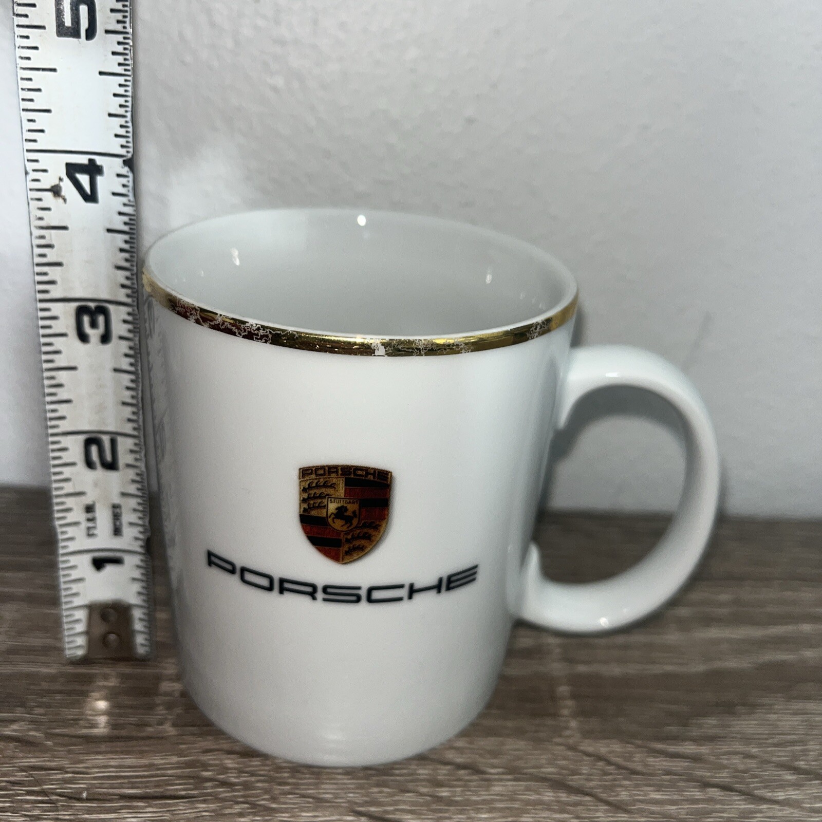 Genuine PORSCHE Logo Collector’s Coffee Mug ~ German Made