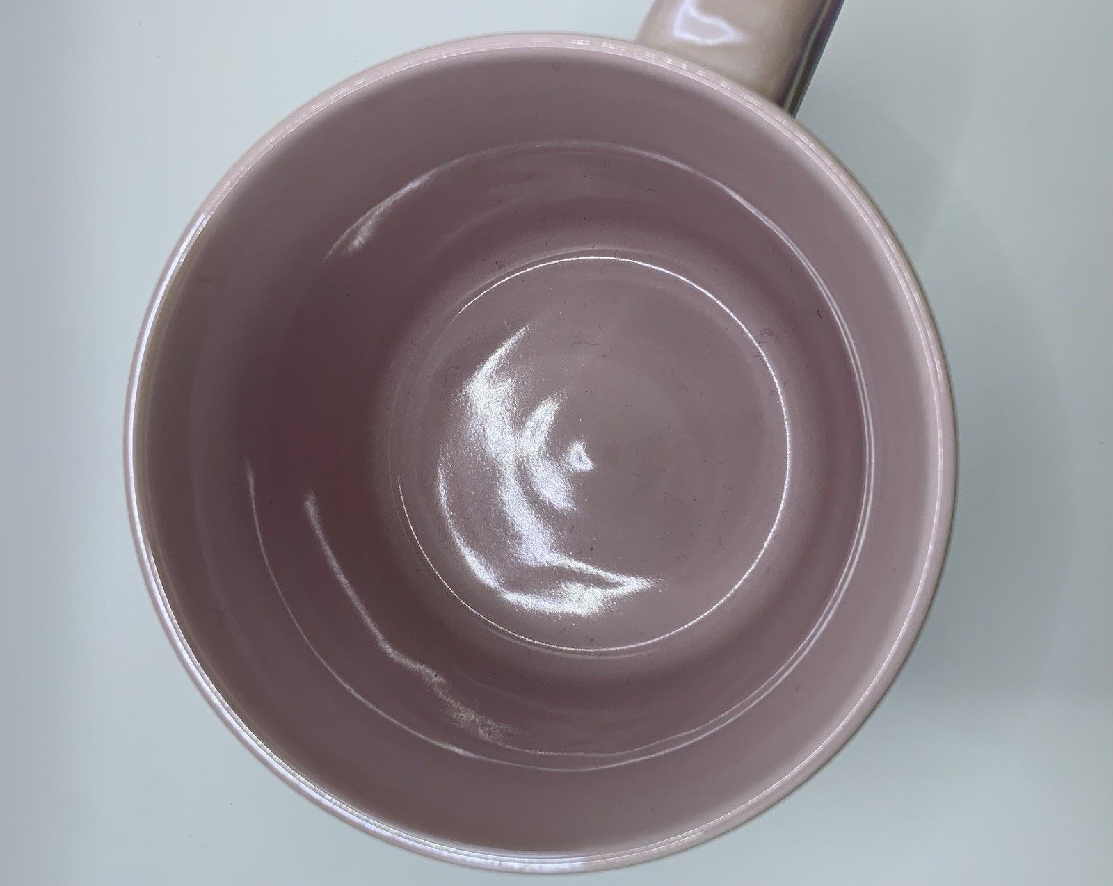 Barbie The Movie Stoneware Coffee Mug, Iridescent Pink Interior 15 fl oz