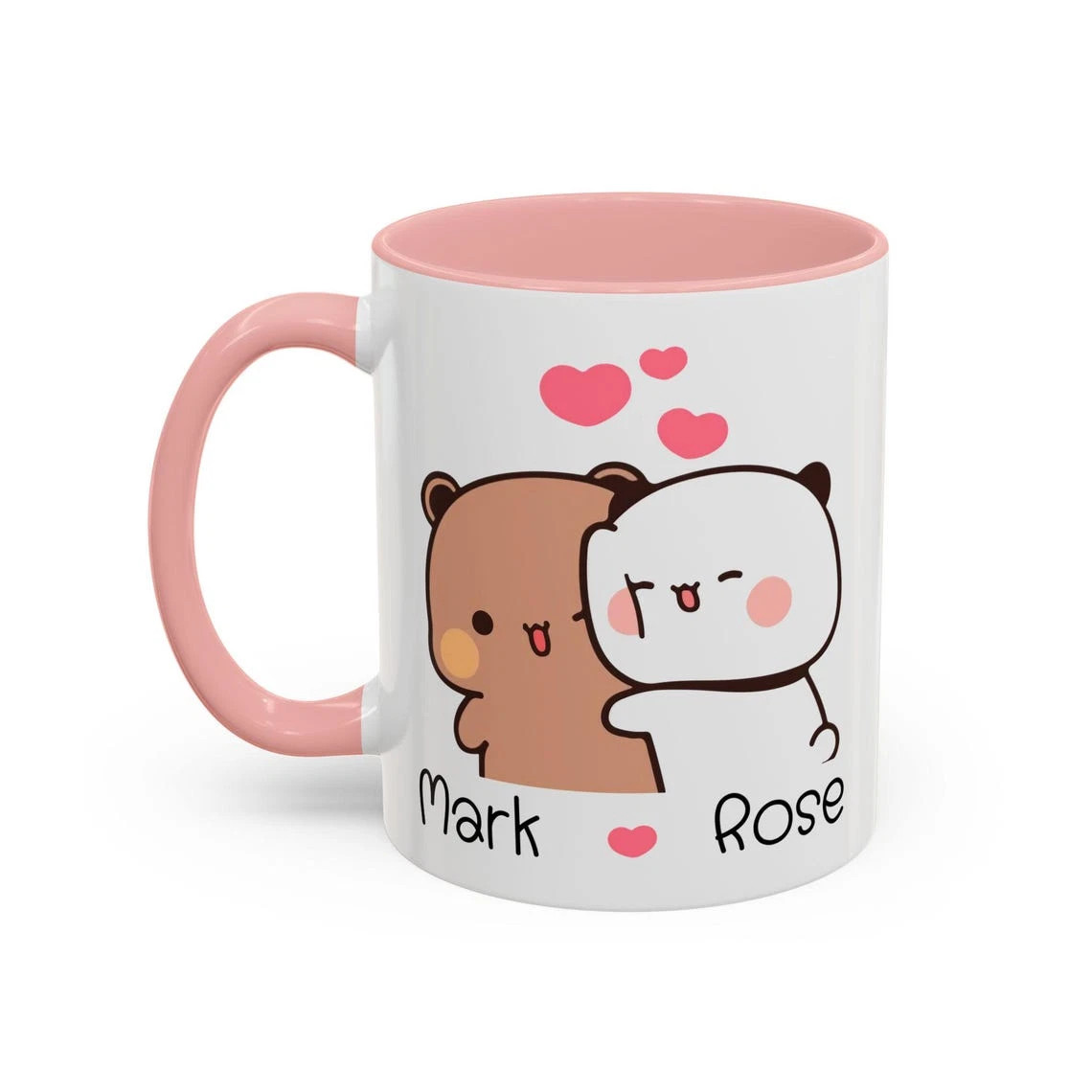 Personalized Dudu Bubu Mug | Cute Bears Coffee Cup Gift for Birthday & Xmas 11oz