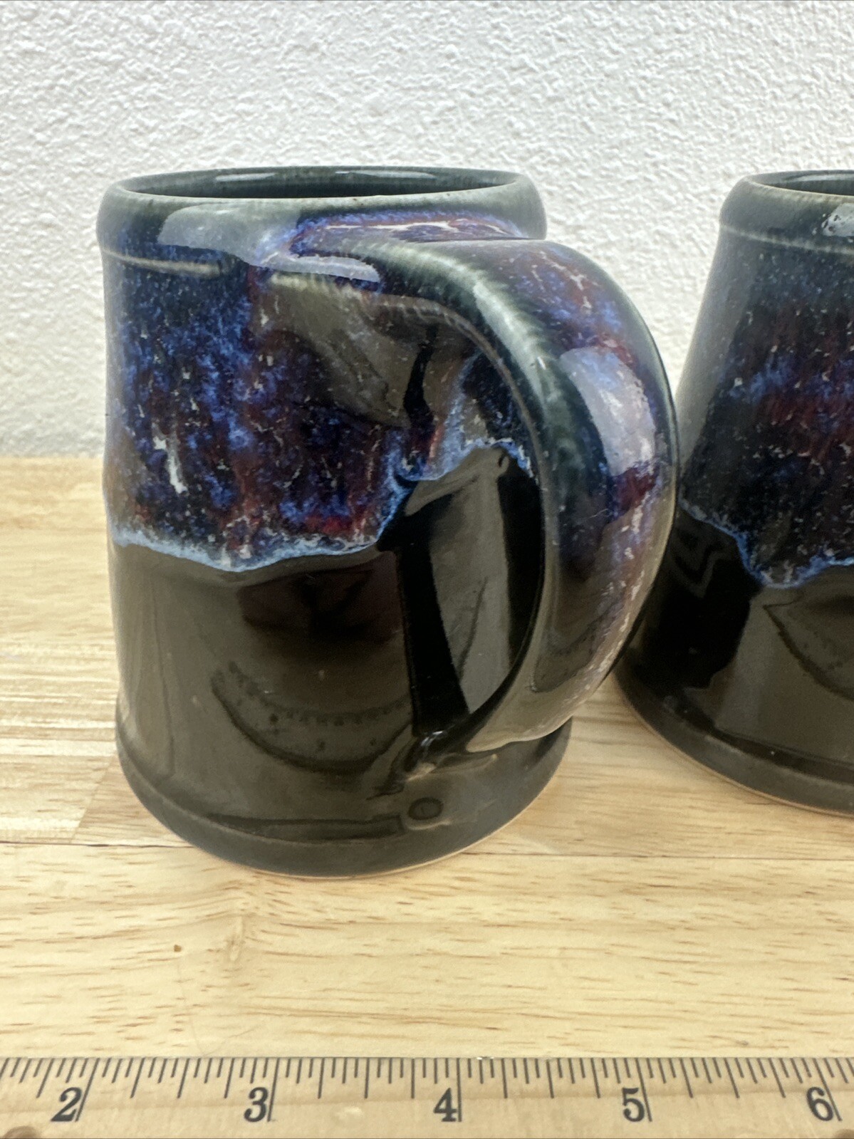 Merrill Lynch Whitefish MT Cow Buffalo Coffee Mug Drinkware Handmade Pottery