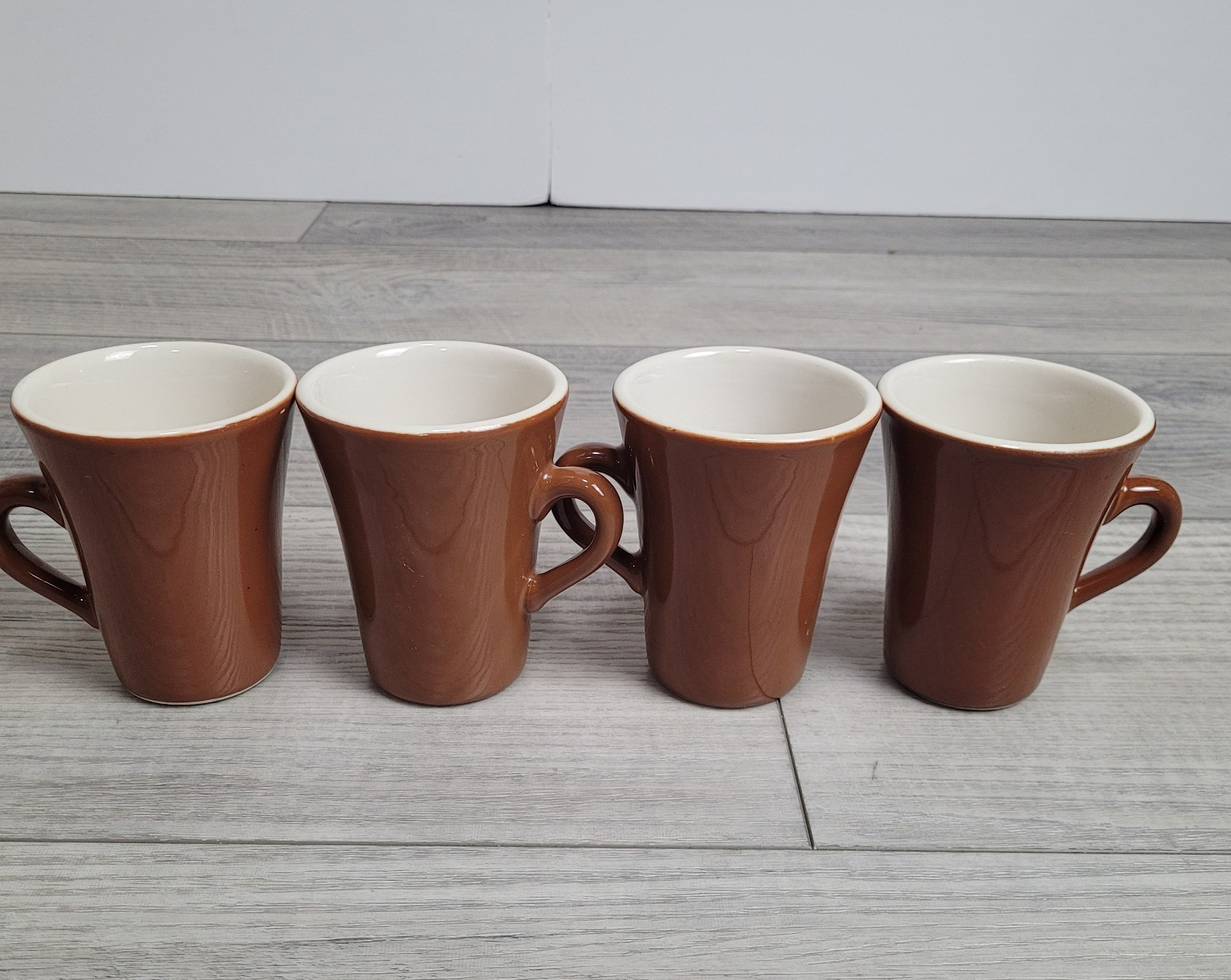 Vintage Chefsware Coffee Mug USA Restaurant Ware Mid Century 4″/8 fl oz Set of 4