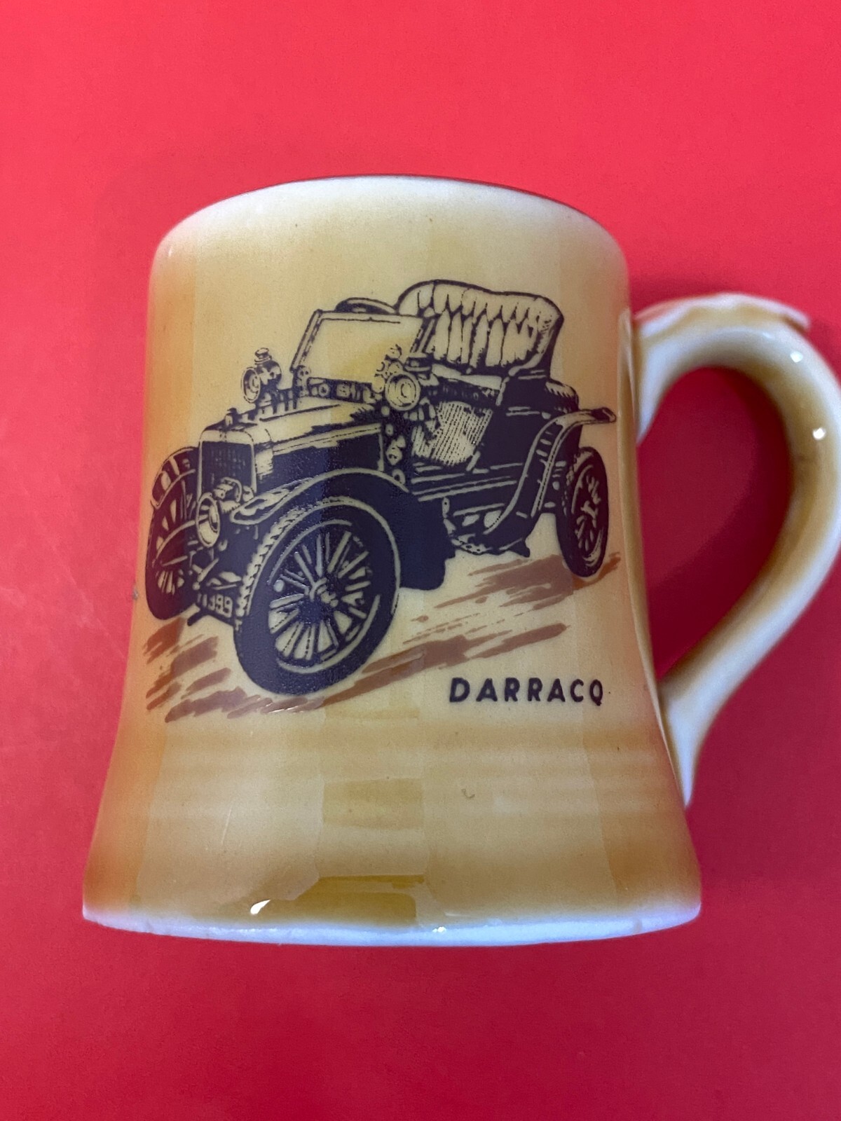 Wade Pottery England, Mug, Veteran Car Series 1 (No 3) DARRACO- IRELAND