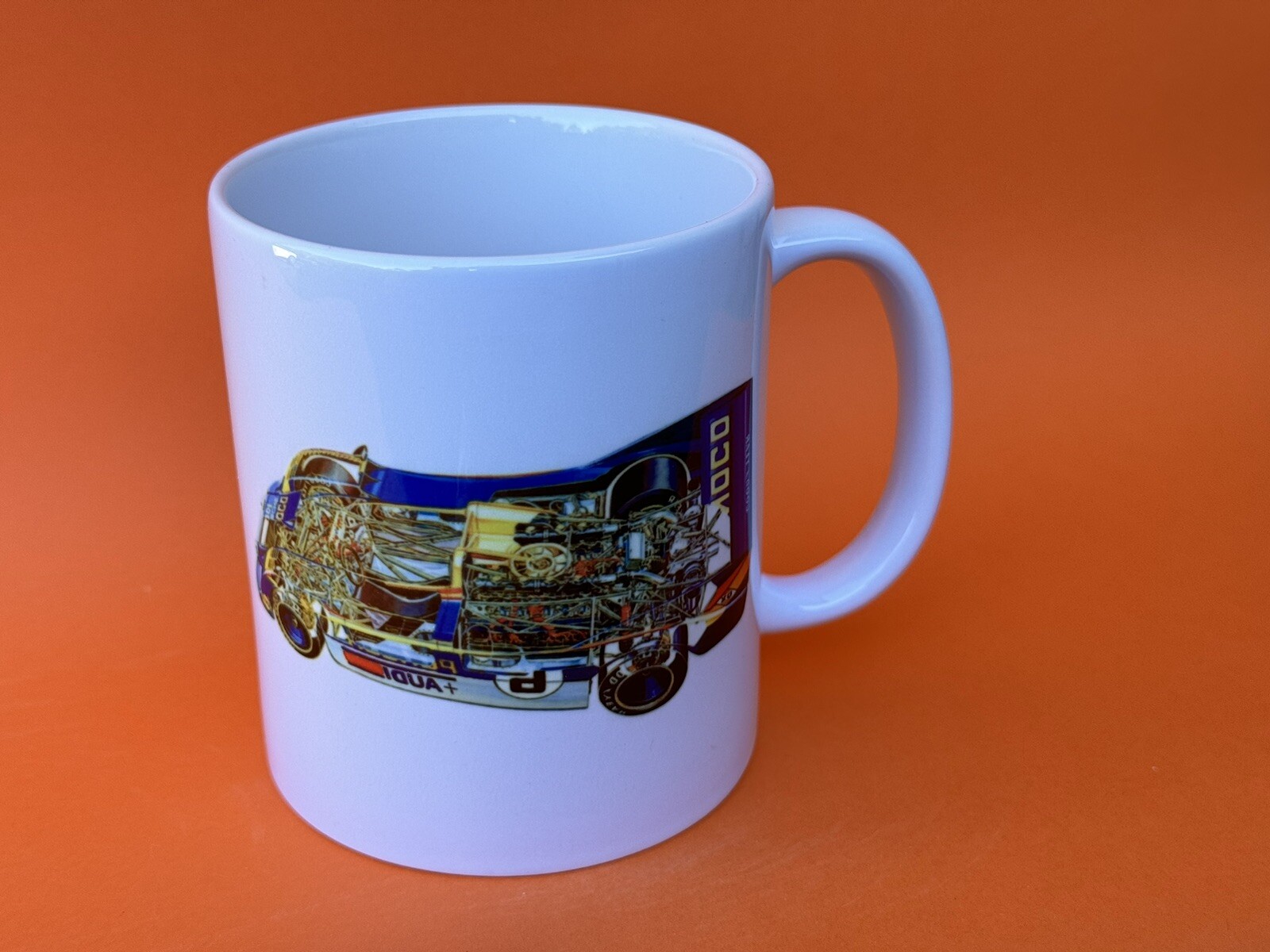 1 x Ceramic 11oz Coffee Tea Mug, Porsche 917/30