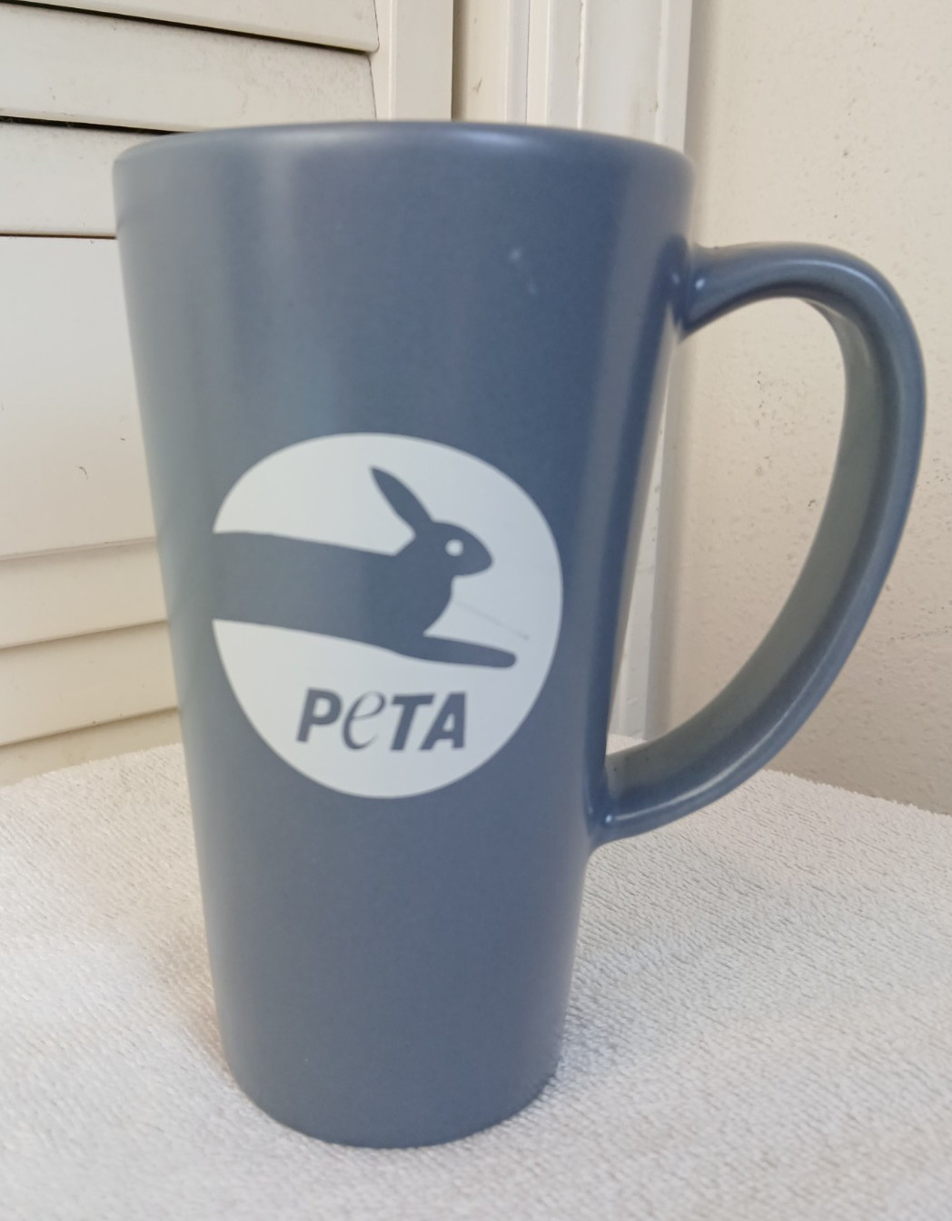 PETA Coffee Mug People Ethical Treatment Of Animals Pet Lovers Cup