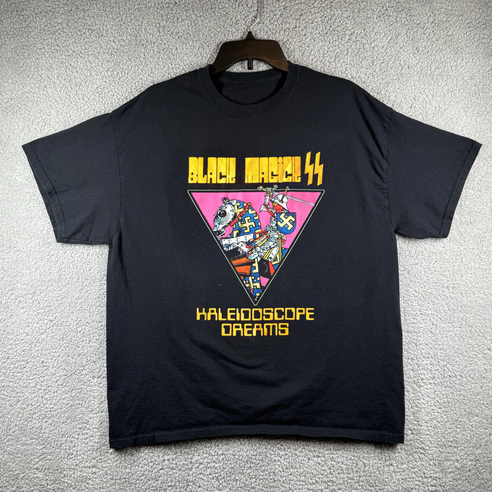 Black Magick SS Rock Music Band heavy Cotton Black S to 5XL Shirt PN407