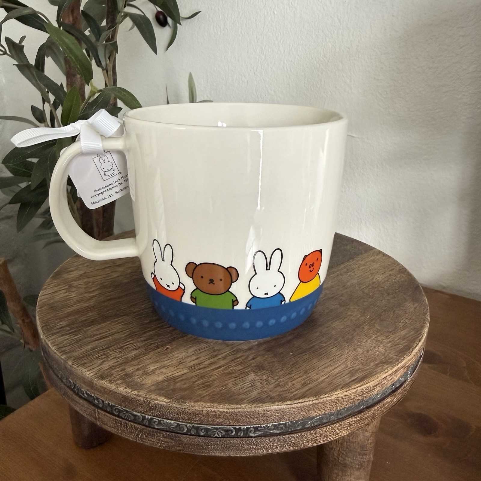 NWT Miffy Mug by Magenta Bunny & Friends Boris Bear Poppy Pig Grunty Coffee Cup