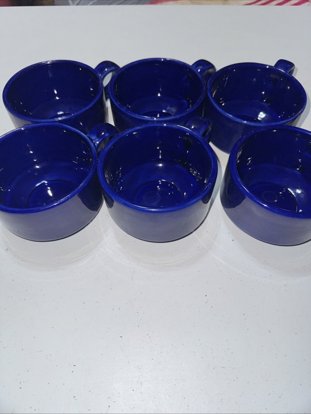 Blue Coffee Mug Set Of 6