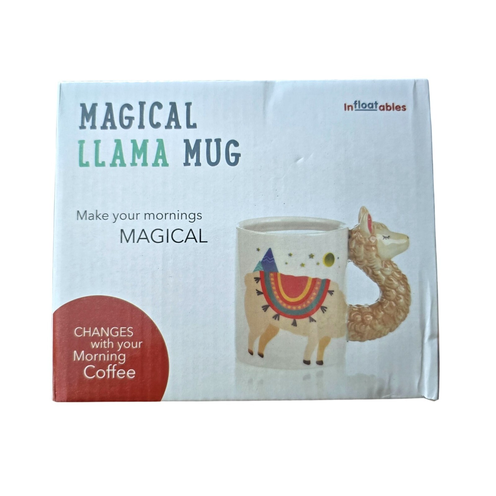 Magical Llama Color Changing Ceramic Coffee Tea Mug 12 Oz 3D Design