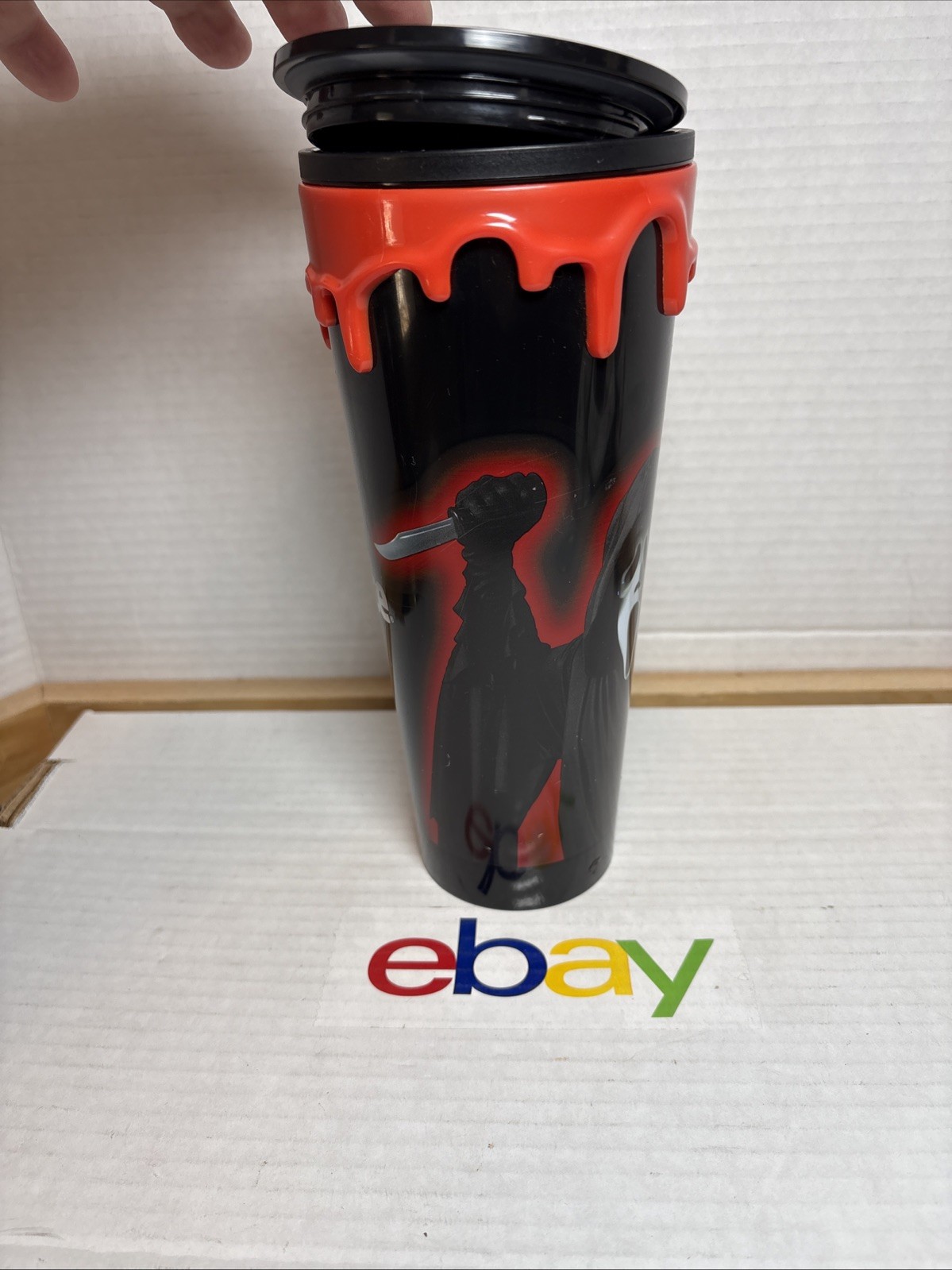 Ghost Face Tumbler No Straw