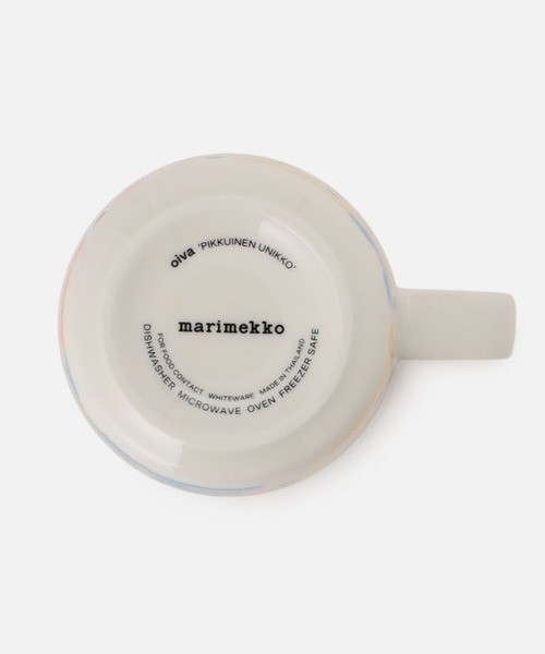 Marimekko Mug Pikkuinen Unikko Japan limited Light Yellow x SkyBL 250ml New