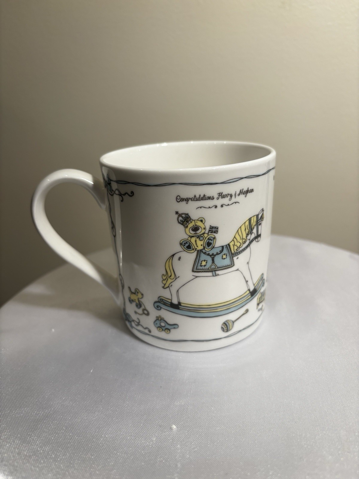 Victoria Eggs Royal Baby Archie Bone China 11 fl oz Coffee Mug Made in Britain