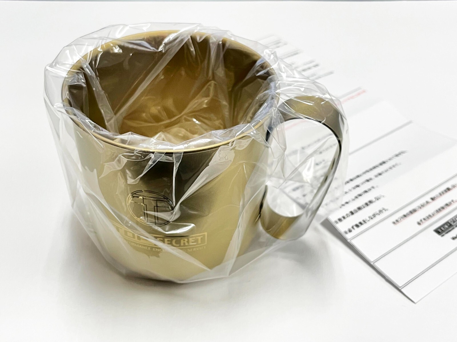 TOP SECRET GOLD Titanium Mug Cup Made in Japan Brand new JDM Smokey NAGATA GTR