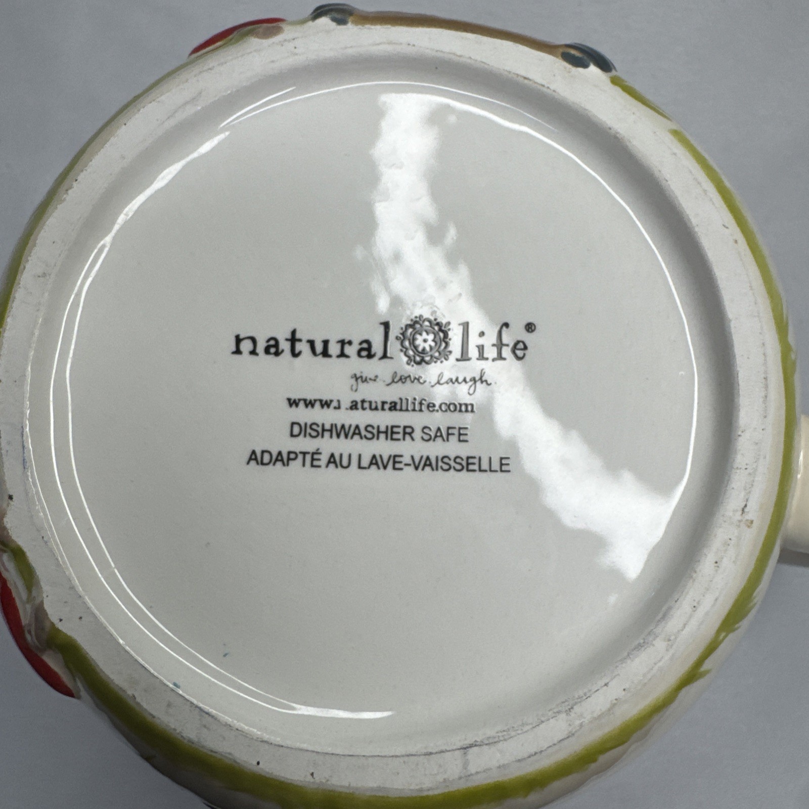 Natural Life Mushroom House Mug Cottage Shaped Ceramic Coffee Cup Of Happy