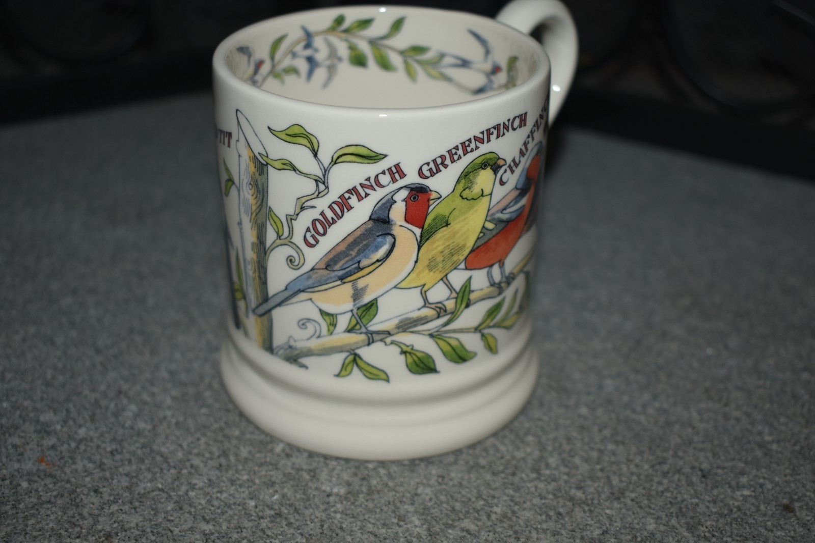 EMMA BRIDGEWATER GARDEN BIRDS 1/2 Pint Mug ENGLAND