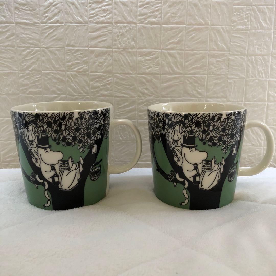 Green ARABIA Arabia Moomin Mug Special Reprint Moominpappa