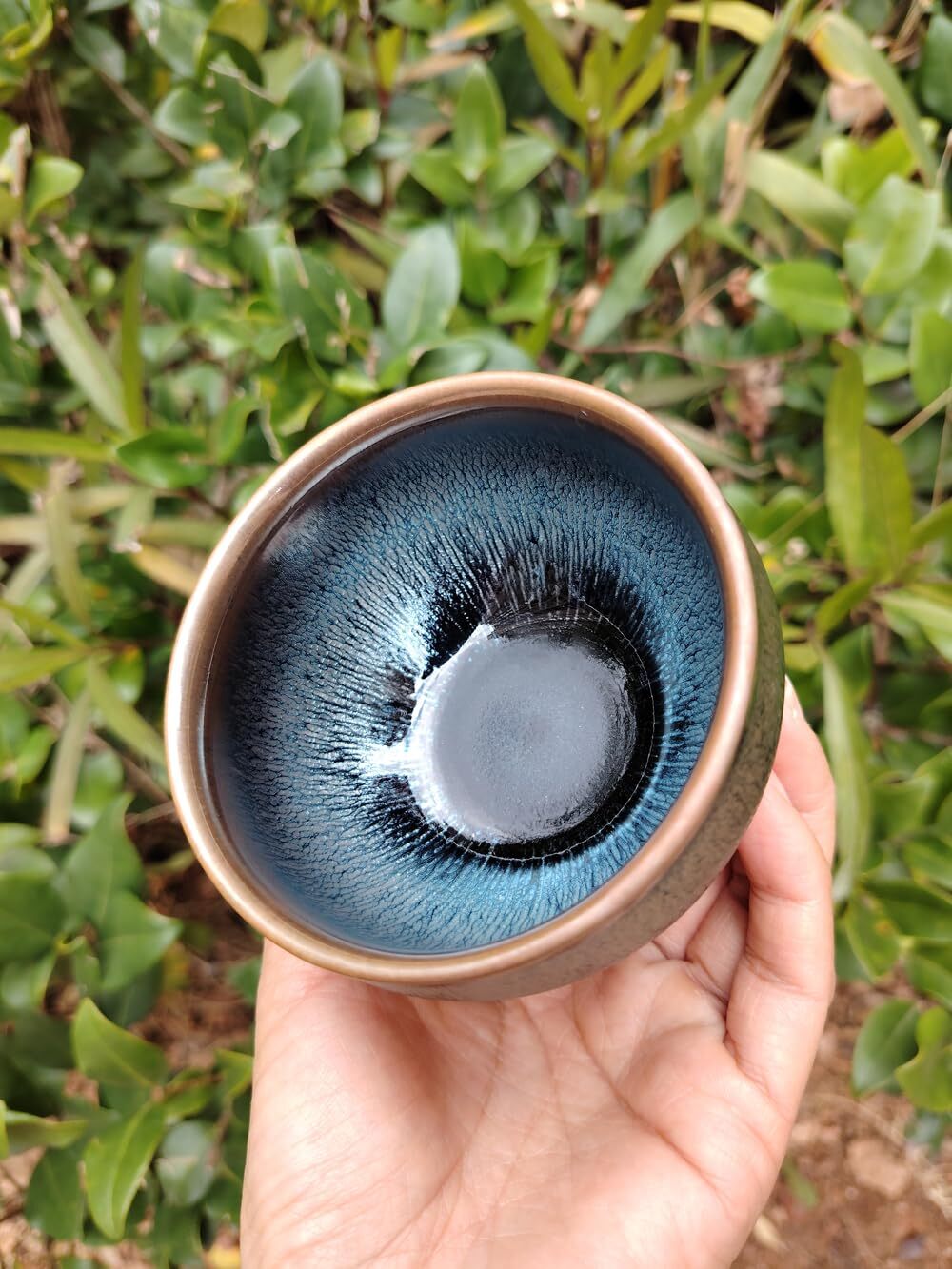 Tenmokus Jianzhan Tea Cups 160ml/5.41oz Ceramic Chinese Jian Zhan Hare’s Fur …