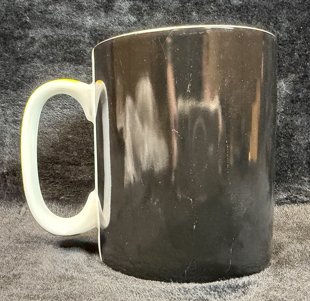 Porsche Black Matte Coffee Mug Germany 14oz Numbered 9800/10000 Limited Edition