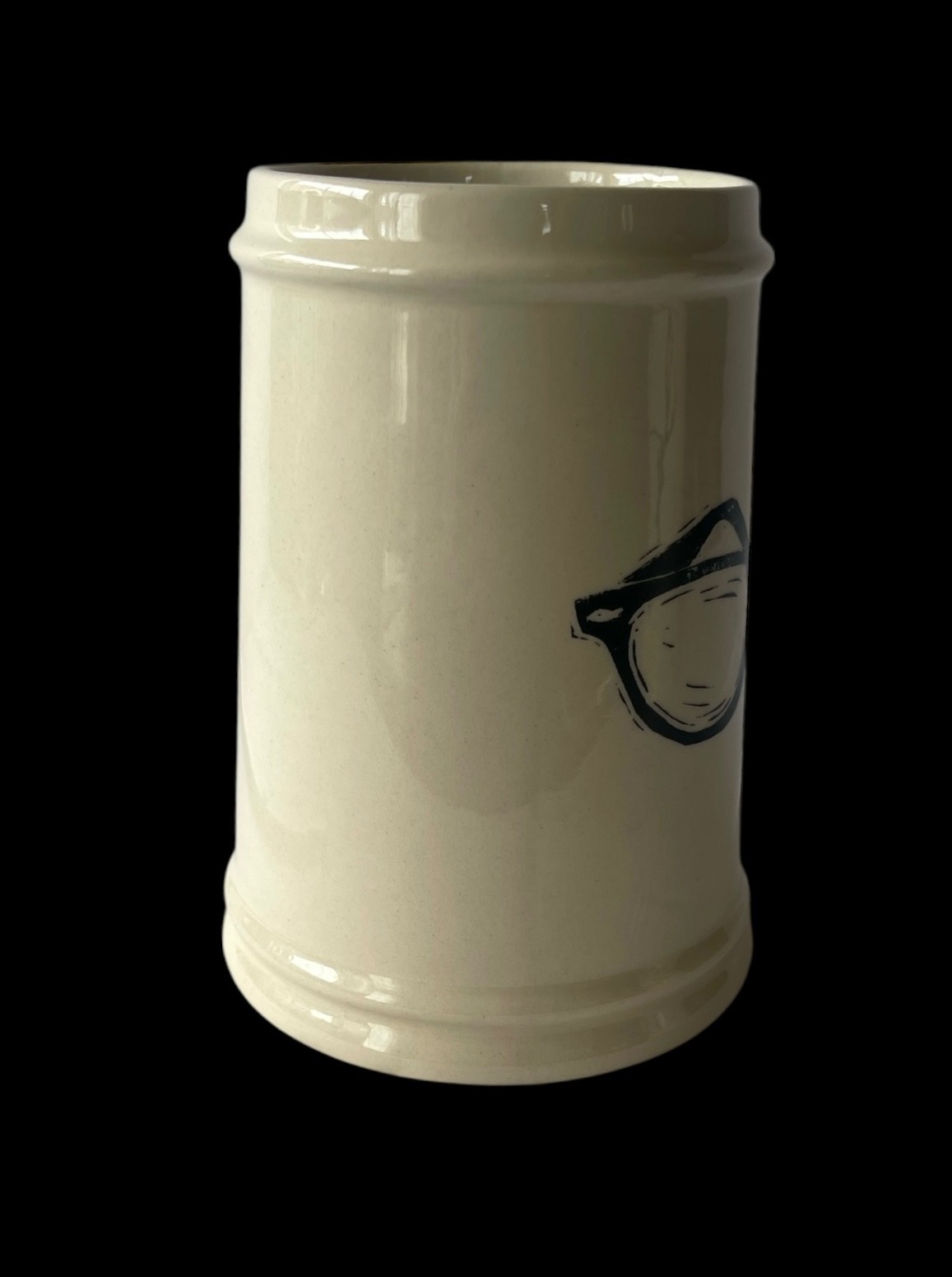 Twos Company Antler and Sunglasses Beer Mug Stein Hunting & Summer Vibes 18oz